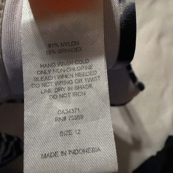 Ruby Rd. Zebra Print Bikini Top - Picture 4 of 4